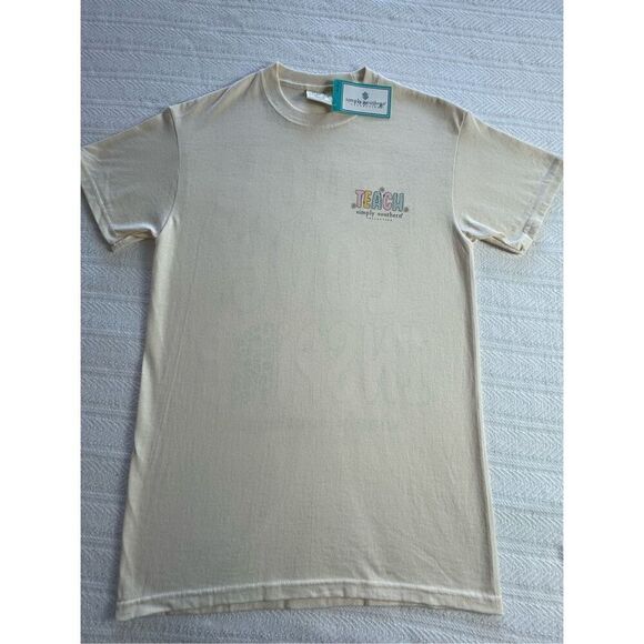 SIMPLY SOUTHERN  SMALL “RED, WHITE & SWEET” Tshirt - Picture 4 of 5